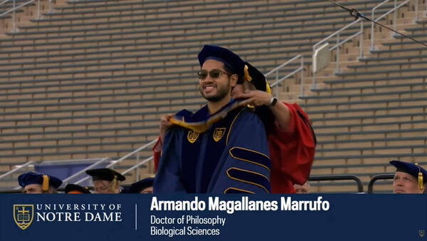 Ana hooding Armando.